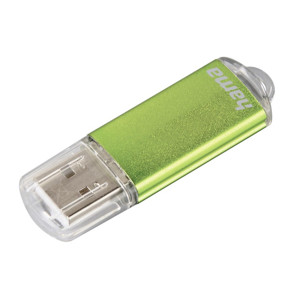 Levně Hama flashdisk Laeta, USB 2.0, 64 GB, zelený