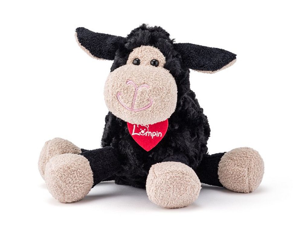 Levně LUMPIN Ovečka Olivia, černá, 16 cm
