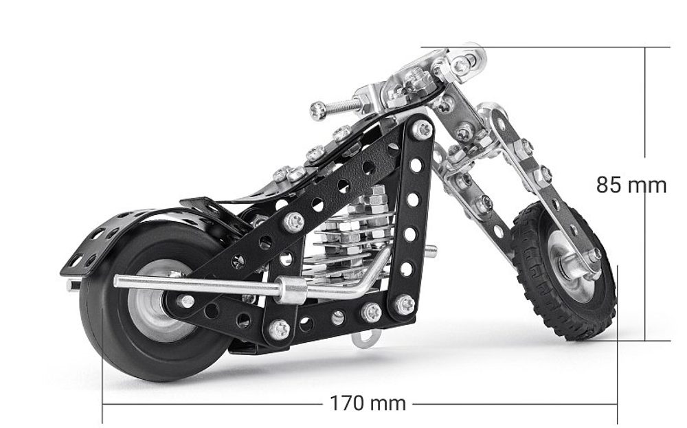 Levně MERKUR - Stavebnice Merkur - Chopper, 160 dílků