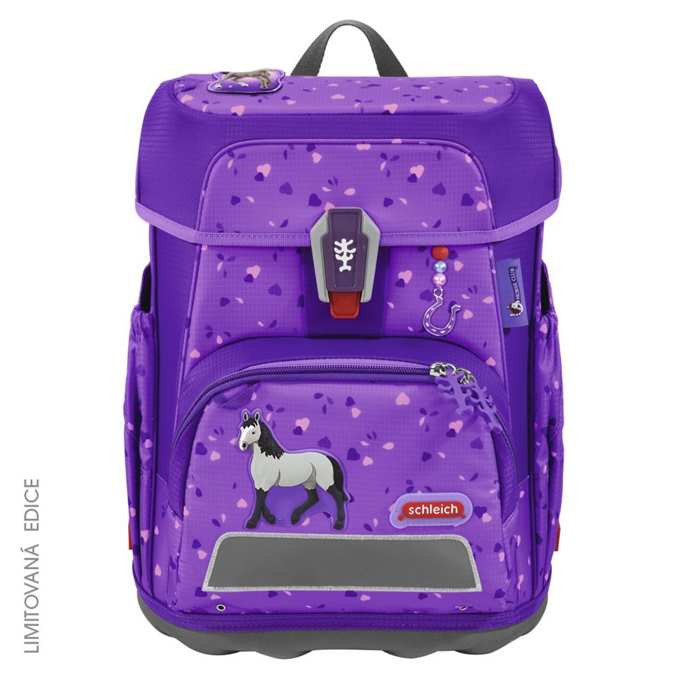 Levně Školní aktovka CLOUD schleich, Horse Club, Horse - 5 dílný set, AGR certifikát