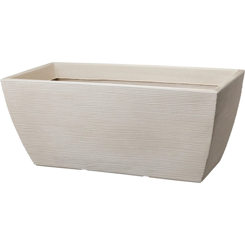 PROGARDEN Květináč žebrovaný obdélník 80 x 40 cm písková KO-Y54203990