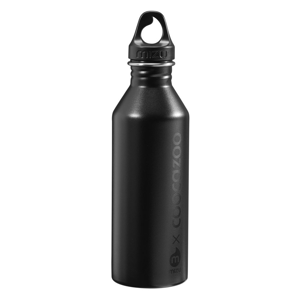 Levně Lahev na pití z nerez oceli coocazoo 0,75 l, černá