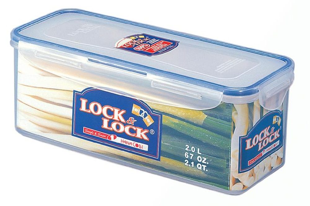Levně LOCKNLOCK Dóza na potraviny LOCK, objem 2 l, 10, 9 x 27 x 10, 1 cm