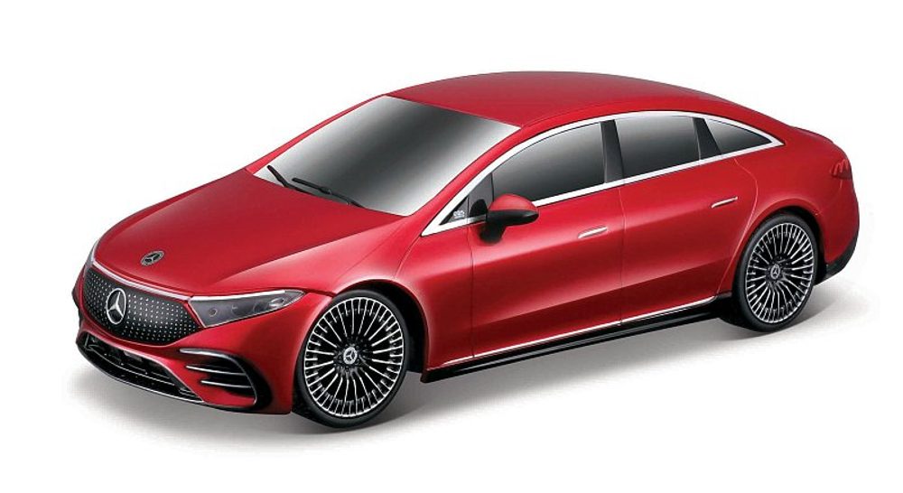 Levně Maisto RC - 1:24 RC Premium Mercedes-Benz EQS, červená