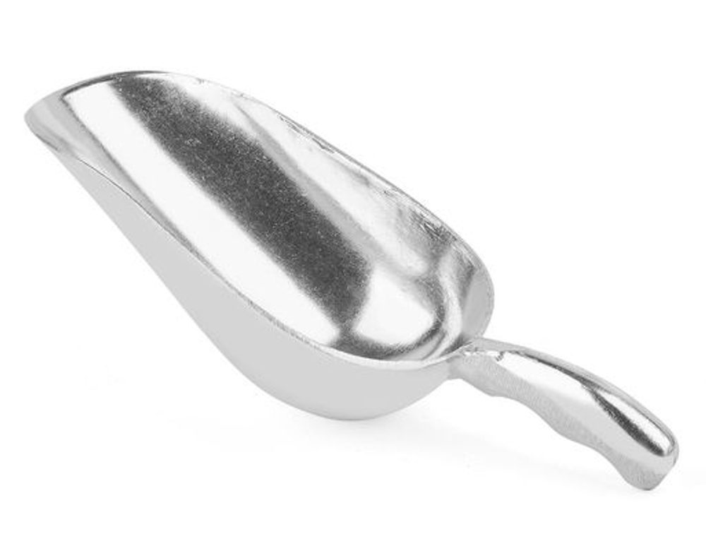 Levně lopatka 22x8x4cm, 360ml, na sypké potraviny, hliník
