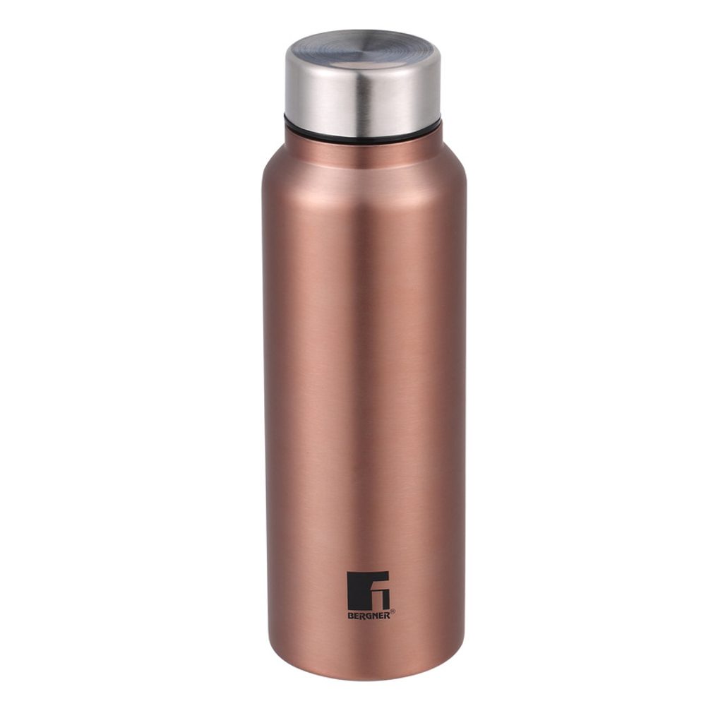 Levně BERGNER Termoska lahev nerezová ocel 0,75 l rosegold BG-37526-MPK