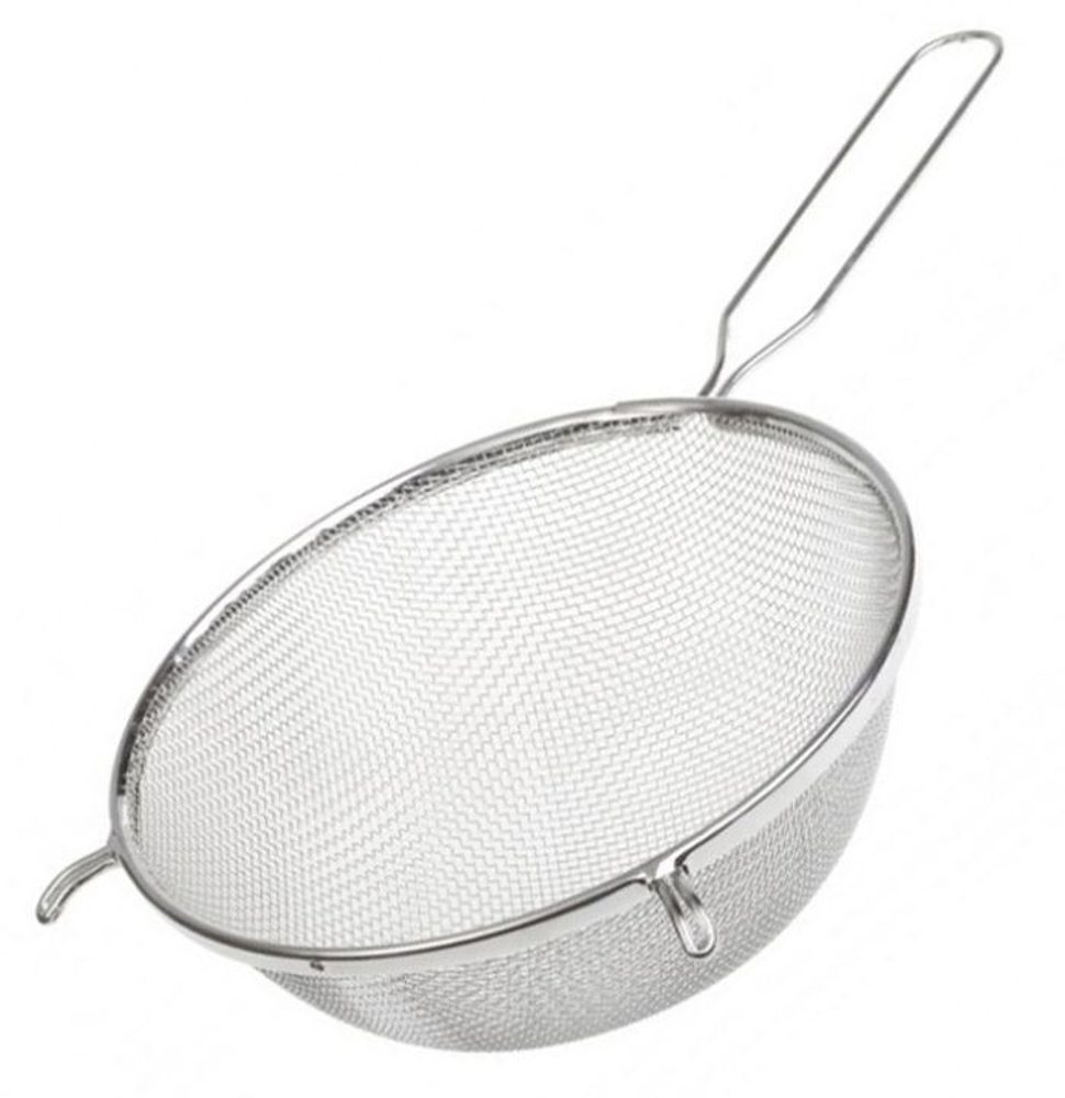 Levně cedník d24cm,27/24 (2,0x2,0mm),na hranolky, pocín.