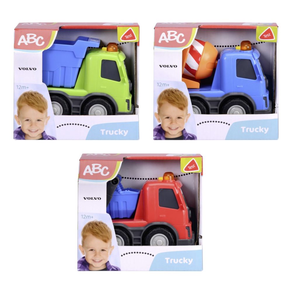 Levně ABC Volvo nákladní auto 13 cm, 3 druhy
