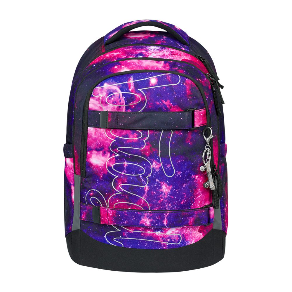 Levně BAAGL Školní batoh Skate max Galaxy