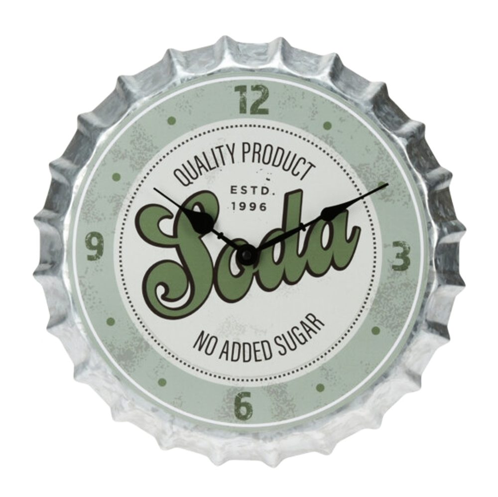 Levně SEGNALE Hodiny nástěnné designové kov 35 cm SODA KO-Y36200690soda