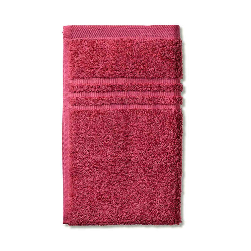Levně KELA Ručník Leonora 100% bavlna červená 50x30 cm KL-23433