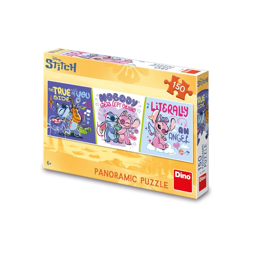 Levně STITCH RELAXUJE 150 panoramic Puzzle