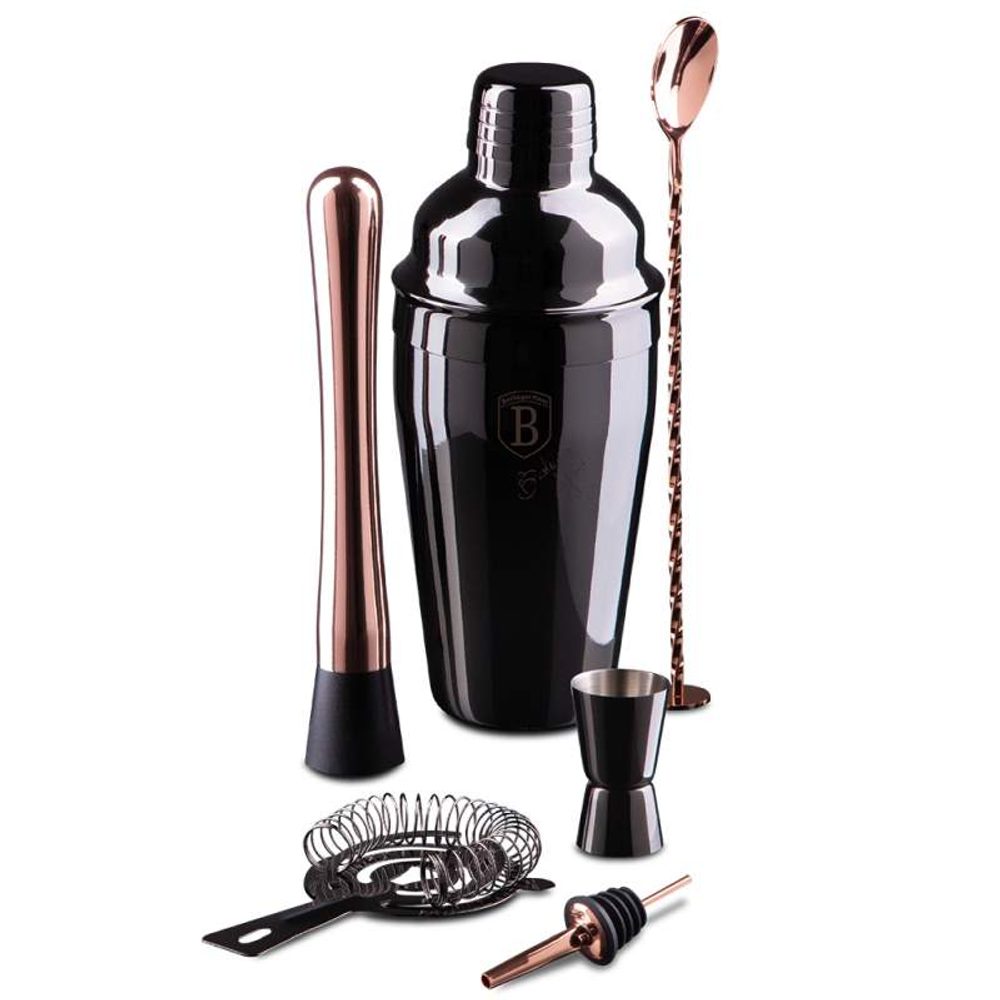 Levně BERLINGERHAUS Barmanská sada 6 ks Black Rose Collection BH-8545