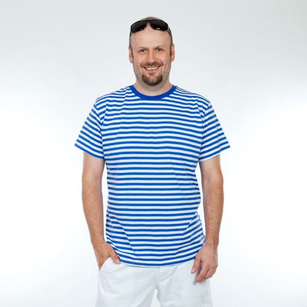 Levně Námořnické tričko pánské - 3XL