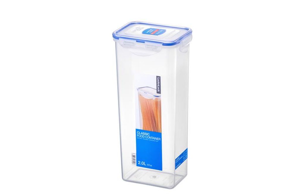 Levně LOCKNLOCK Dóza na potraviny LOCK, objem 2 l, 9, 8 x 12, 7 x 27, 5 cm