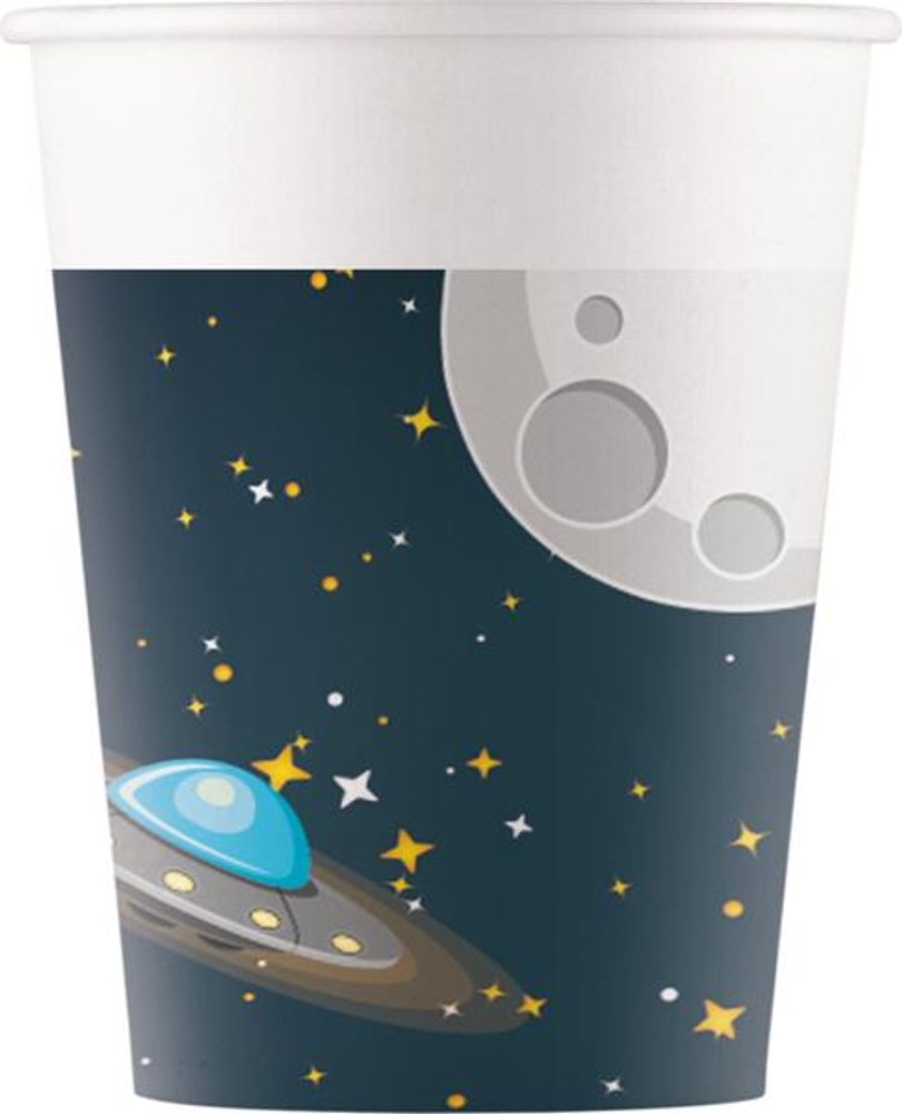 Levně PROCOS KELÍMKY PAPÍROVÉ RAKETA 8 KS, 200 ML