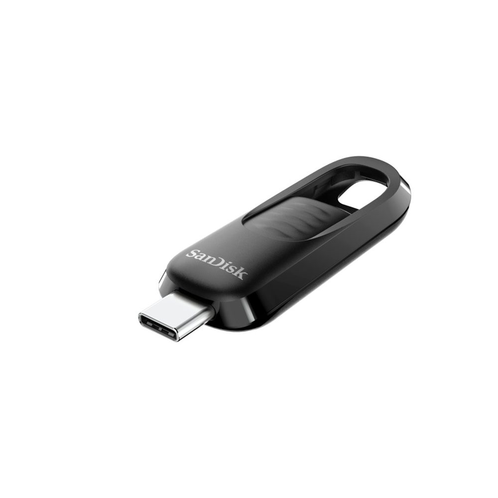 Levně SanDisk Ultra Slider USB Type-C USB 3.2 Gen 1 64 GB, zasunovací konektor