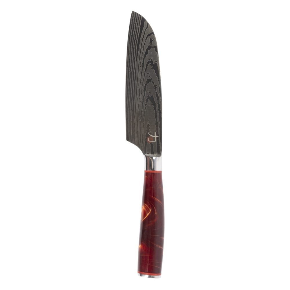 Levně MASTERPRO Nůž Santoku TETSU 12,5 cm nerez BGMP-4129-BR