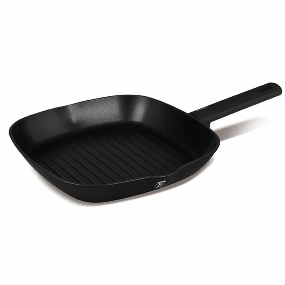 Levně BERLINGERHAUS Pánev grilovací 28 cm Matte Black Collection BH-8183