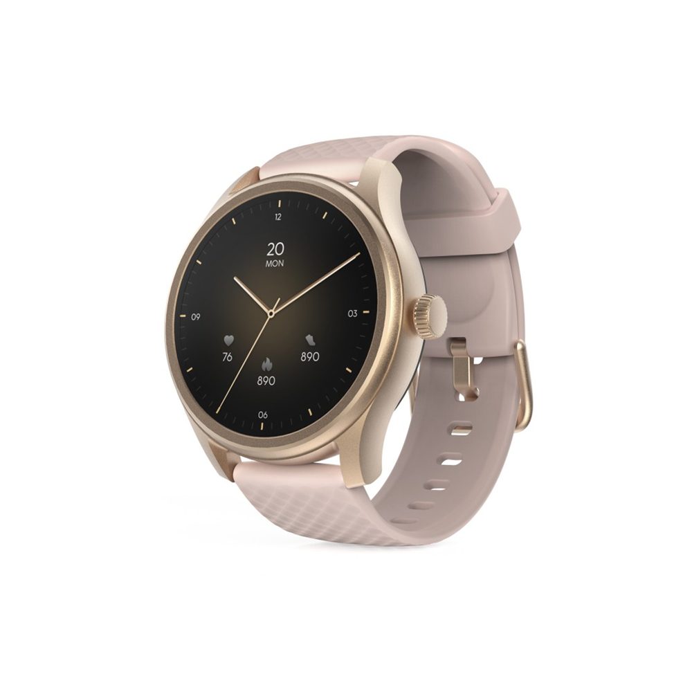 Levně Hama 5010, smart hodinky, funkce telefonování, voděodolné IP68, Siri/ Google Assistant, růžové
