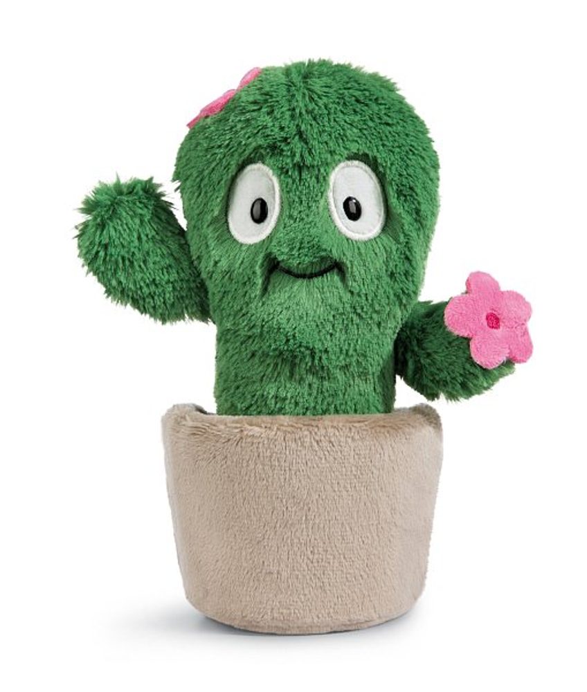 Levně NICI plyš Květina Henrietta,Kaktus 18 cm, GREEN