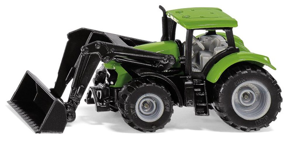 Levně SIKU Blister - traktor Deutz-Fahr s předním nakladačem