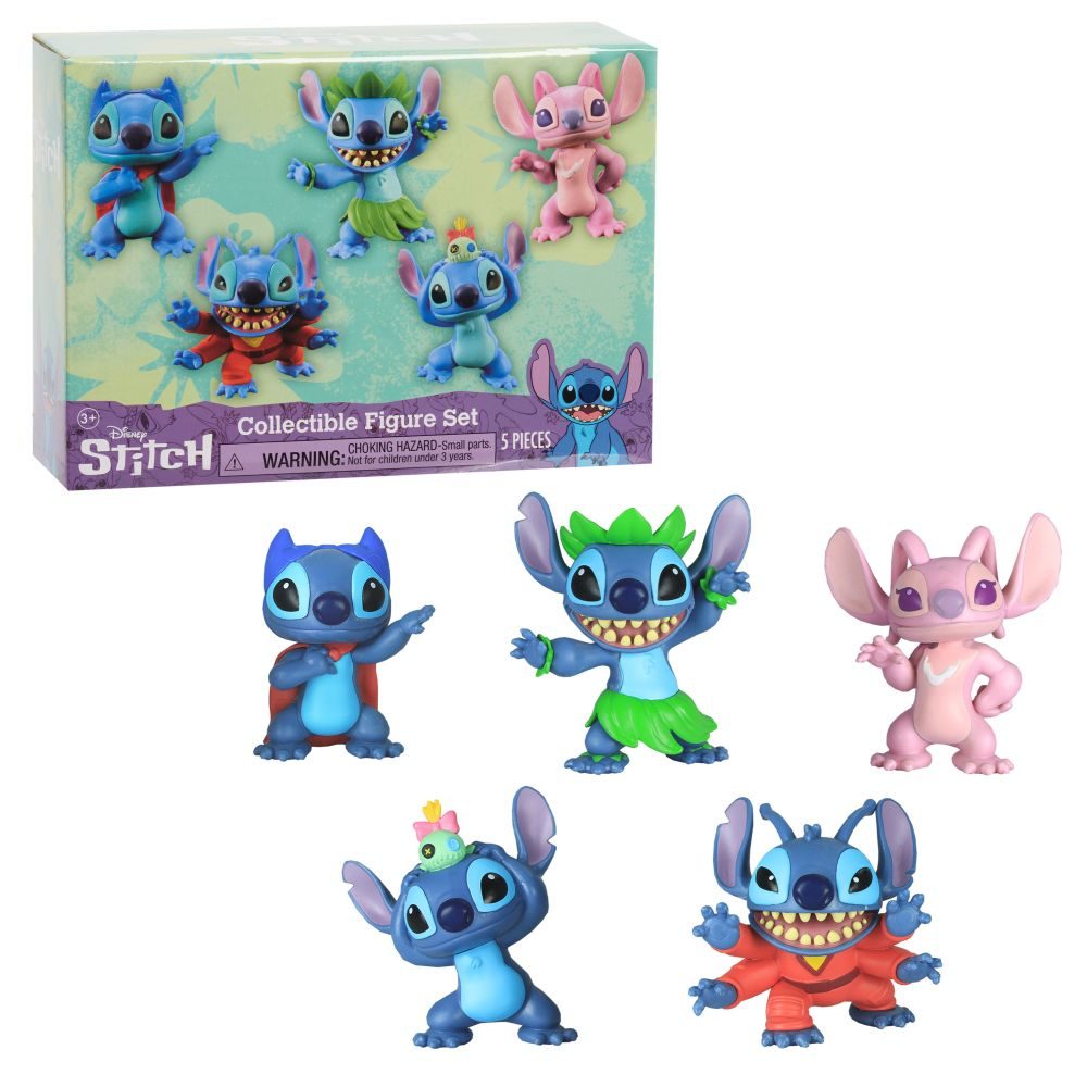 Levně Stitch sběratelský set figurek