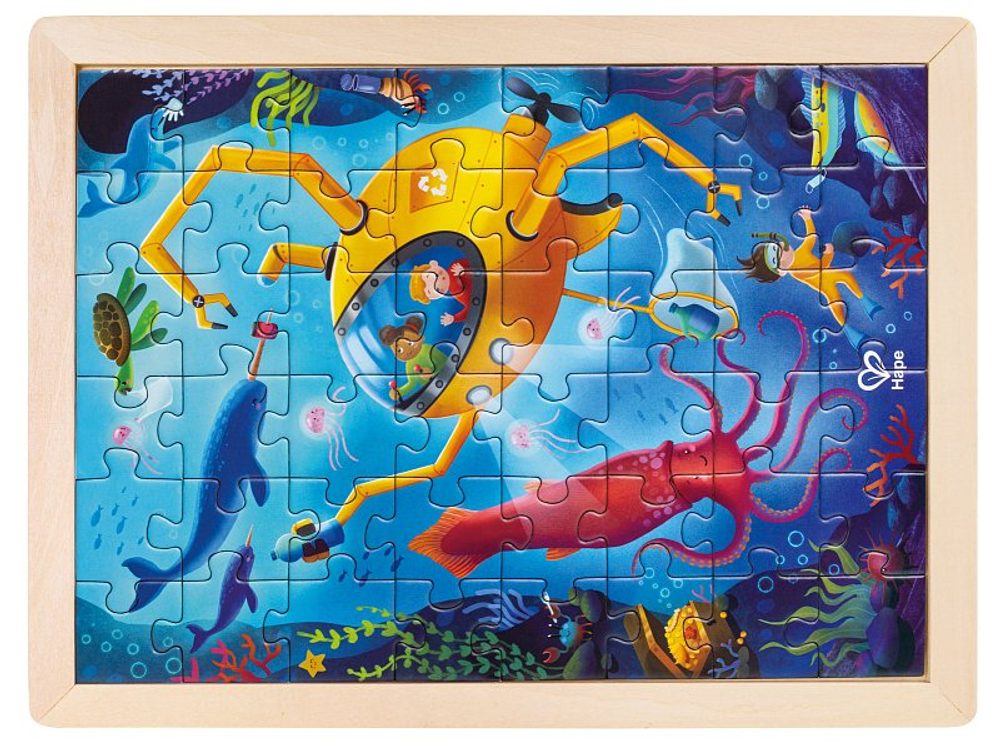 Levně Hape Puzzle - Záchrana oceánu
