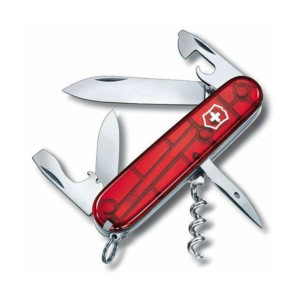 Levně nůž 12-funkcí 91mm Spartan červený, kapesní Victorinox