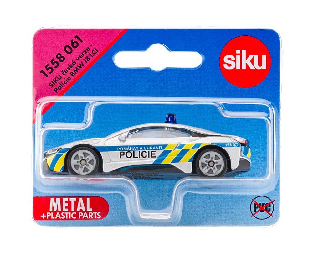 Levně SIKU česká verze - Policie BMW i8 LCI