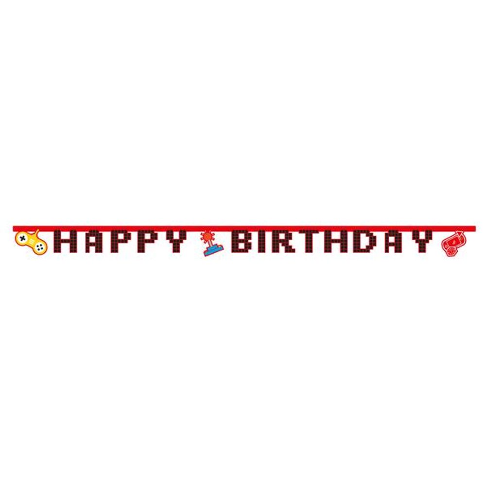 Levně PROCOS PAPÍROVÝ TRANSPARENT S NÁPISEM HAPPY BIRTHDAY