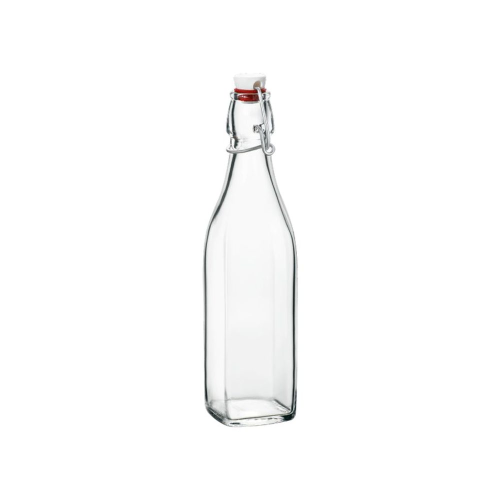 Levně láhev 1,00l hran.SWING, patent.uz., sklo
