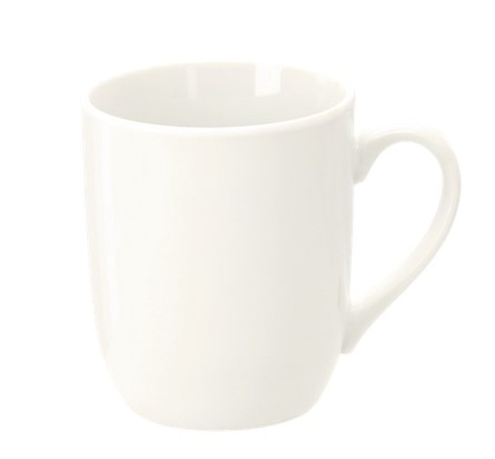 Levně hrnek 280ml, vz.0848, bílý porcelán