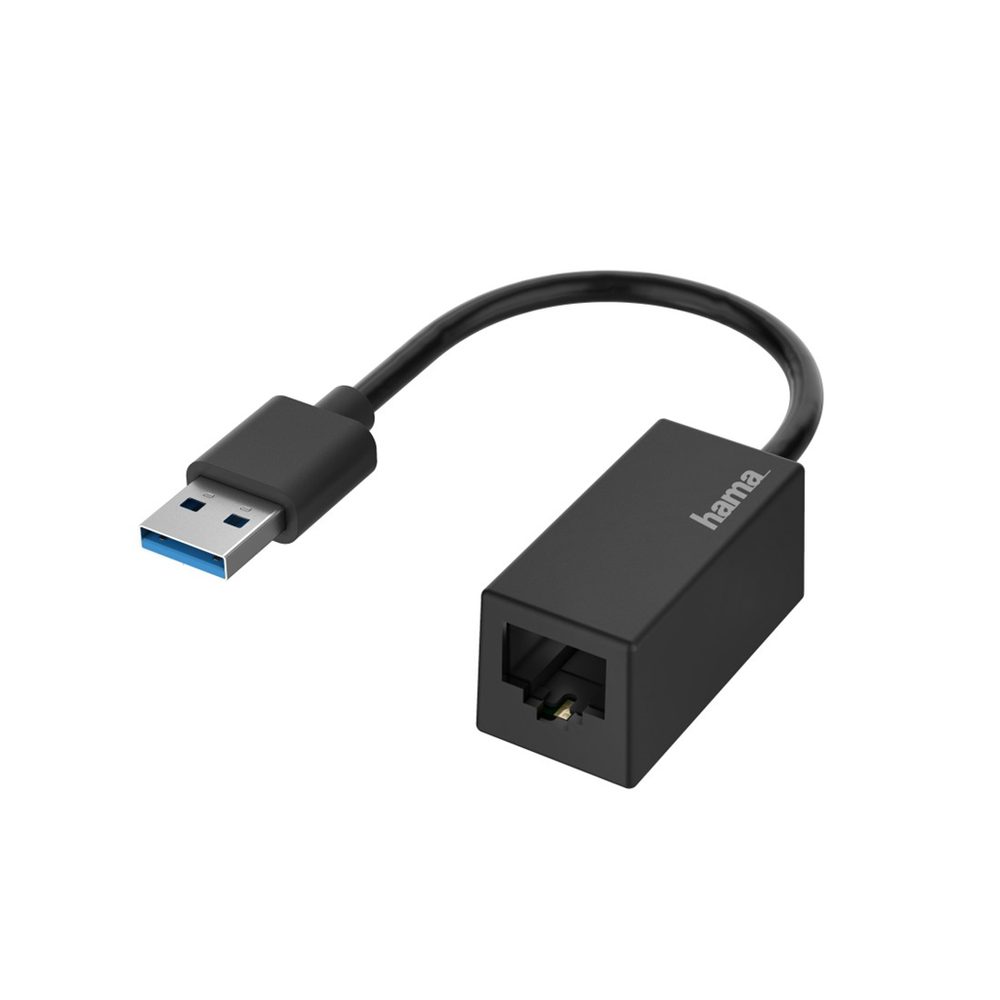 Levně Hama síťový adaptér USB-A - RJ45, Gigabit Ethernet