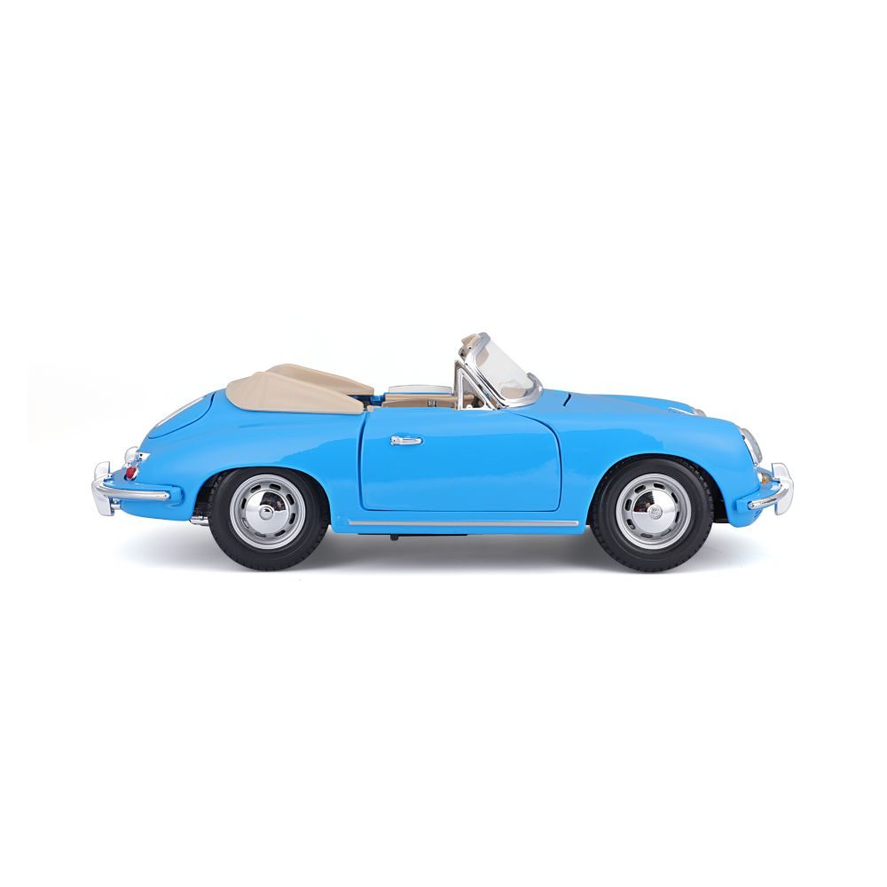 Orbico Bburago 1:18 Porsche 356B Cabriolet 1961 Blue