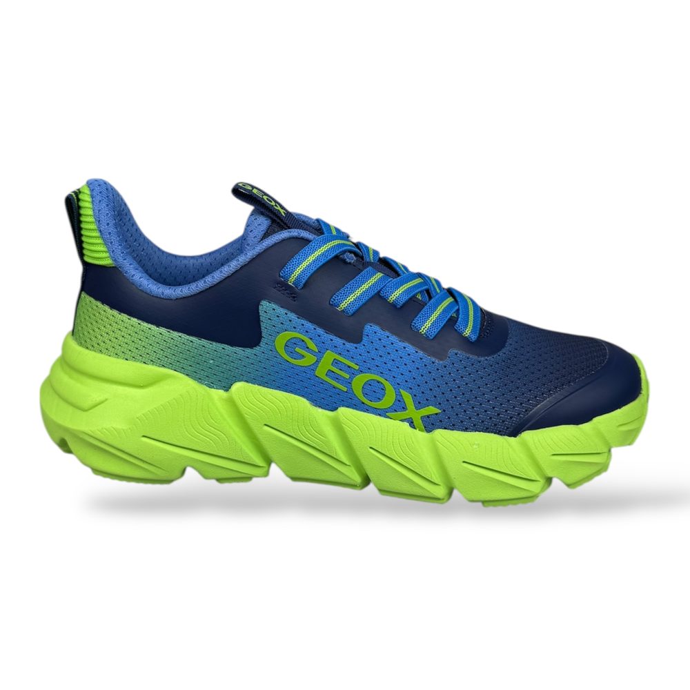 Levně Geox Tmavě modré chlapecké tenisky Flexyper Fast - 28