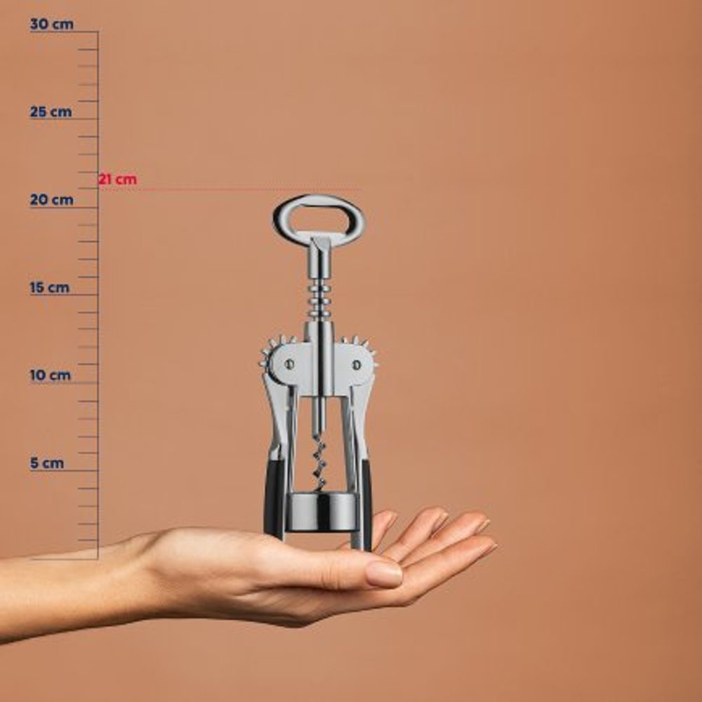 Levně KELA Orvírák na víno - lesklá 21,0cm KL-10042