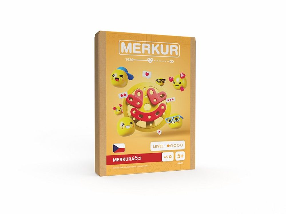 Levně MERKUR - Stavebnice Merkur - Mini Merkuráčci, 51 dílků