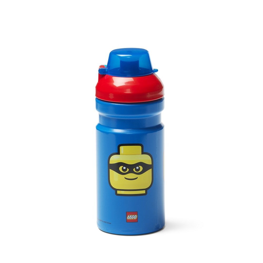 Levně LEGO ICONIC Classic láhev na pití - červená/modrá