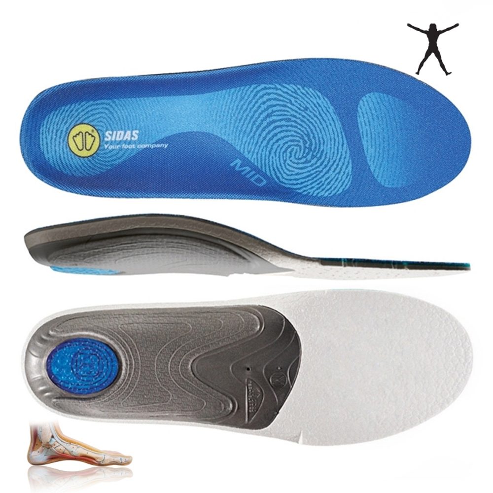 Levně SIDAS vložky bot 3FEET COMFORT MID ARCH - L