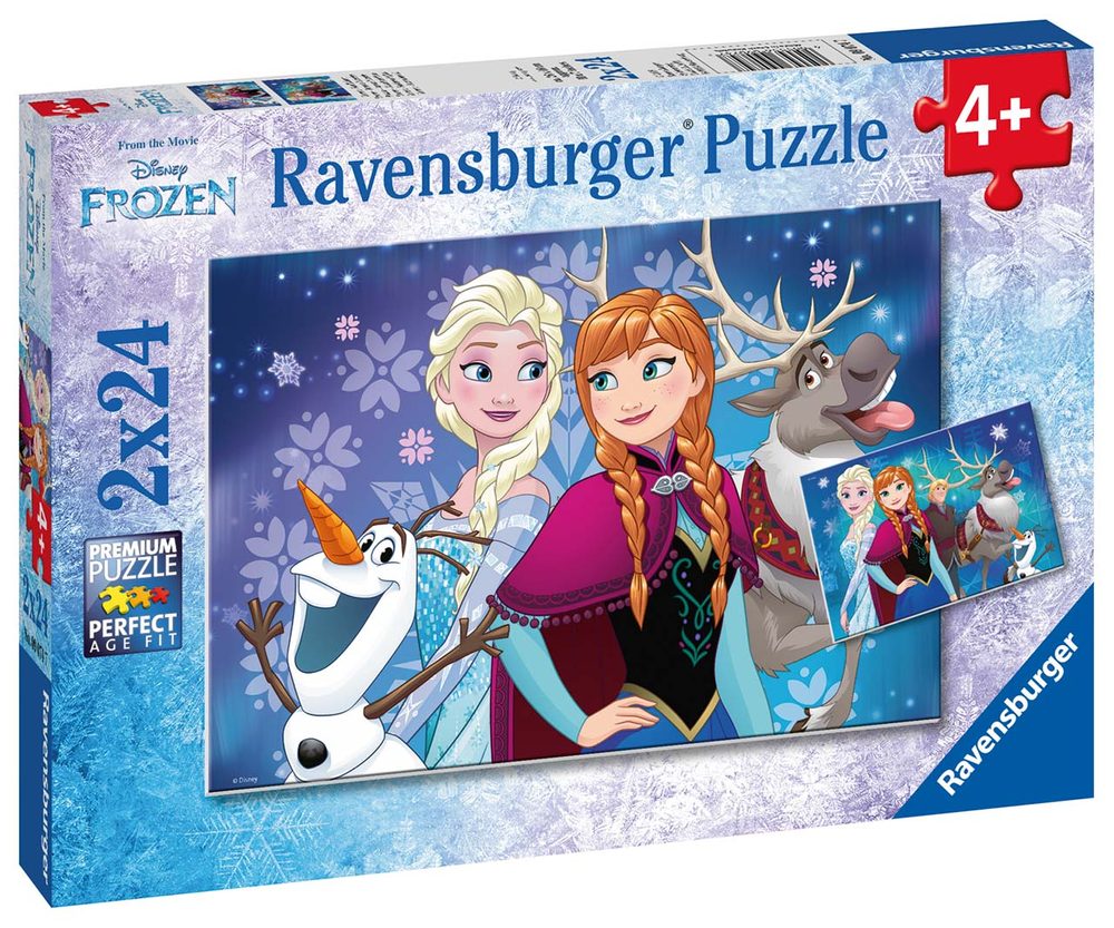 Levně Ravensburger Disney Ledové království 2x24 dílků
