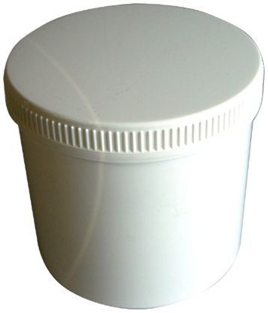 Levně dóza d11x11cm, šroub.víčko, plast
