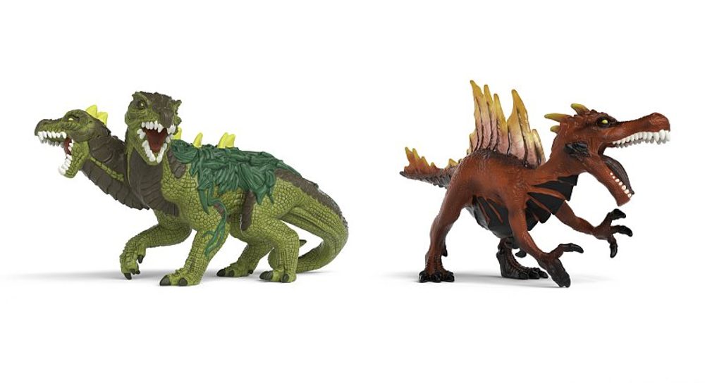 Levně SCHLEICH Ohnivý dinosaurus versus Ještěr z džungle