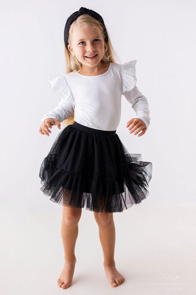 Levně Lily Grey Dívčí sukýnka Lily Grey - black - 104