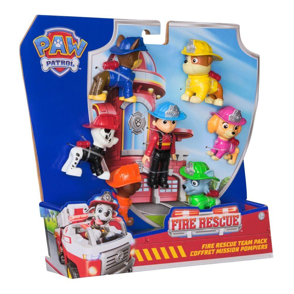 Levně TLAPKOVÁ PATROLA FIRE RESCUE MUTIBALENÍ FIGUREK