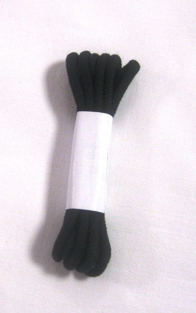 Levně Šňůrky kulaté 90 cm, Barva: modrá