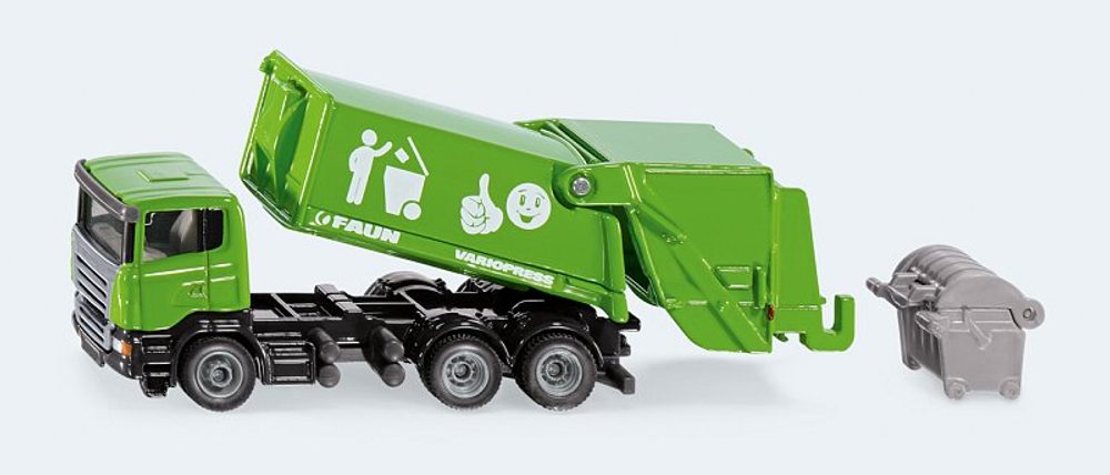 Levně SIKU Super - Popelářské auto Scania 1:87