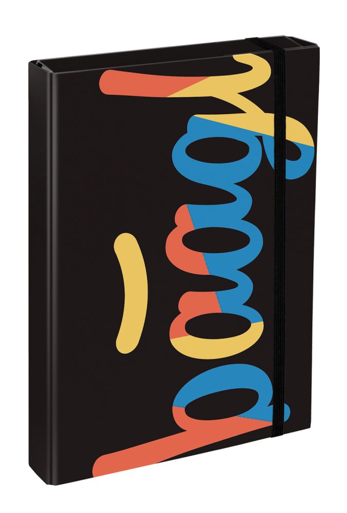 Levně BAAGL Desky na školní sešity A4 Jumbo Logo Mix