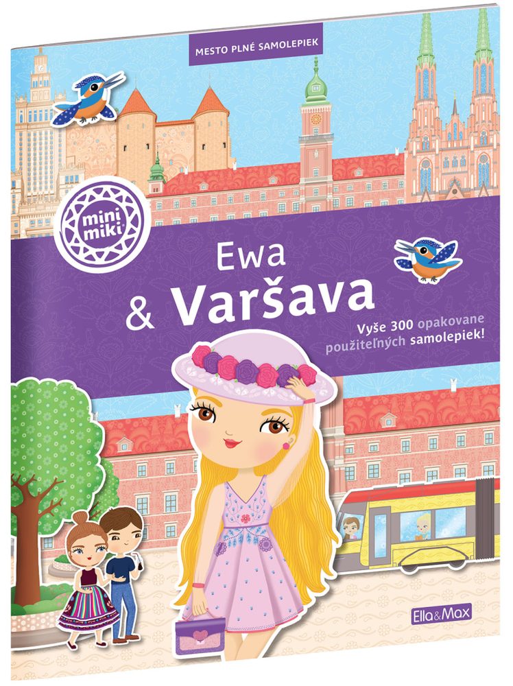 Levně Presco Group EWA & VARŠAVA ─ Mesto plné samolepiek