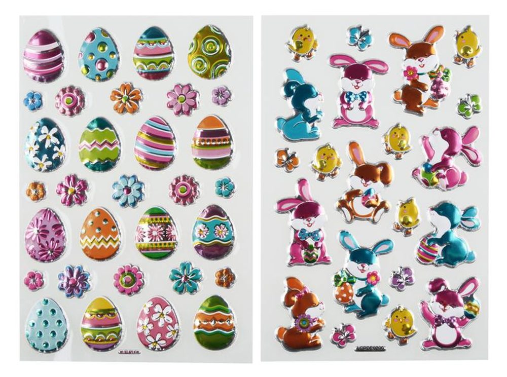 Levně Arpex NÁLEPKY VELIKONOČNÍ 10X15CM